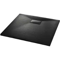 vidaXL brusekar SMC 90 x 80 cm sort