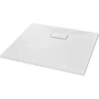 vidaXL brusekar SMC 90 x 80 cm hvid