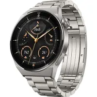 Huawei | Watch GT 3 PRO (46mm) - Smartwatch med rem - håndledsstørrelse: 140-210 mm - Titanium