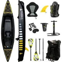 Yellowv Kayak Oppustelig Kajak