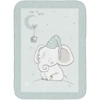 Kikkaboo Elephant Time Superblødt Babytæppe 80/110 Cm