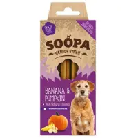 Soopa Dental Sticks Senior med græskar & banan til hunde