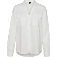 Vero Moda Linn Bumpy Skjorte Med Lange ærmer