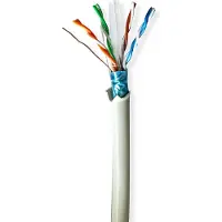 Nedis Solid F/utp Copper 50 M Indoor Lszh Cat6-hjul Netværkskabel