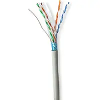 Nedis Solid F/utp Cca 305 M Indoor Pvc Cat6-hjul Netværkskabel