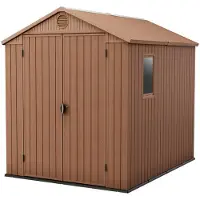 Keter redskabsskur DARWIN 6x8 BRAZ 190 x 244 x 221 cm