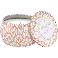 Voluspa Maison Blanc Mini Tin duftlys 25 timer Saijo Persimmon