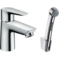 Hansgrohe Bidétarmatur Talis E m/bruser, krom