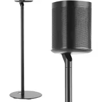 Macleans MC-841 - Stativ - for højttaler(e) - sort - gulvstående - for Sonos One, PLAY:1