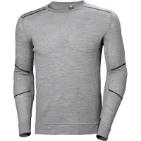 Helly Hansen T-shirt Lifa Base 75106 l/ærme grå L