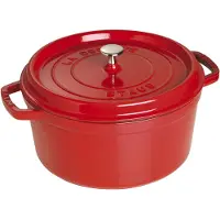 Staub - Gryde La Cocotte rund 30 cm, 8,35 l - Rød - Gryder & kasseroller - - Homeroom