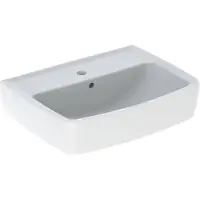 Geberit Håndvask Bastia 50cm firkant m/h.h+o.løb