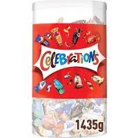Mars Chokolade Celebrations 1,435 kg i plastbøtte