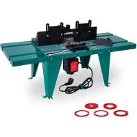 Vonroc Fræsebord - Overfræser | Til overfræsere op til Ø155mm og 1800W | Universel | Inkl. Tilbehør