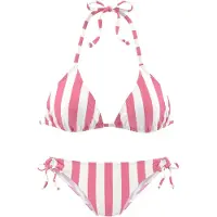 Venice beach Bikini pink / hvid