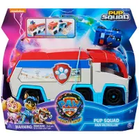 Paw Patrol : The Mighty Movie Pup Squad Patroller Toy Truck With Collectible Mighty Pups Chase Pup Squad Toy Car Kids Toys For Boys & Girls Alder