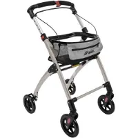 Seniorshop Jaguar indendørs rollator - Grå