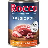 Rocco Classic Pork 12 x 400g - Okse & Fjerkræhjerter