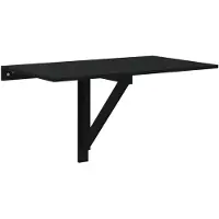 vidaXL Foldbart Vægbord 100x60 Cm - Sort
