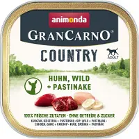 Animonda GranCarno Økonomipakke: 44 x 150 g Adult Country - Kylling, Vildt & Pastinak