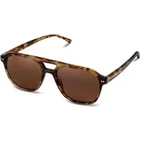 Kapten & Son Solbriller 'Zurich Oversize Havana Tortoise Brown' brun / cognac