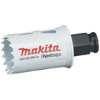 Makita E-03735, Enkelt, Boremaskine, Stål, Aluminium, Plast, Træ, Rustfrit stål, Hvid, Bimetal, 4,4 cm