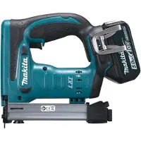 Makita DST221 - Hæfteklammepistol - ledningfri - 2 batterier, inkluderet oplader - 18 V
