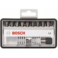 Bosch Robust Line bitsæt L ekstra hård med 18+1 dele