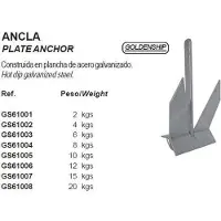 Goldenship Steel Yacht Galvaniseret Anker