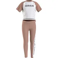 Calvin Klein Knit Set Kortærmet Pyjamas