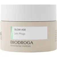 Biodroga Bioscience Institute Slow Age 24h Care 50 ml - Anti -aging Fugt reducerer linjer og rynker giver energi - med sort skovkompleks til vita
