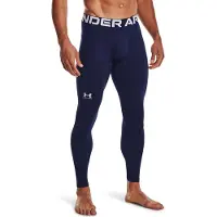 Under Armour ColdGear Armor Leggings til m?nd Midnight Navy (410)/Hvid X-Large