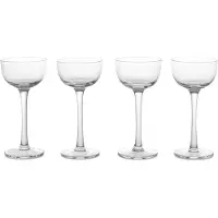 Ferm Living Host likørglas 4-pak Clear