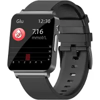INF Smartwatch med EKG, puls, blodiltning, søvnmonitor Black