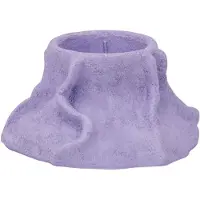 Mette Ditmer Art Piece lava lysestage Ø12,5 cm Light lilac