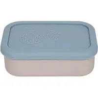 OYOY Madkasse - Yummy - Small - 700 ml - Blue/Clay - - OneSize - Madkasse