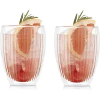 Bodum Pavina dobbeltvægget glas 32 cl 2-pak Klar