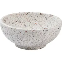 Humdakin Terrazzo skål Ø18 cm Red/Beige