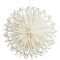 Watt & Veke Clara adventsstjerne Ø50 cm Hvid