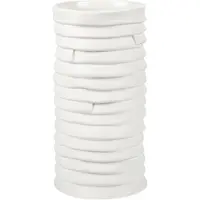 Mette Ditmer Ribbon vase large 20 cm Offwhite