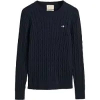 Gant Pullover navy / brandrød / sølv / hvid