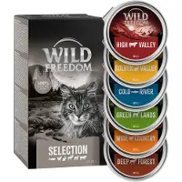 Wild Freedom Økonomipakke: 24 x 85 g Adult i bakke - Mix: 6 varianter