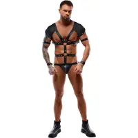 Svenjoyment Underwear Body med 4 Manchetter