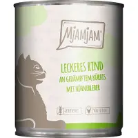 MjAMjAM Økonomipakke: 24 x 800 g - Kylling og vildlaks