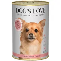 Dog´s Love Økonomipakke Hypoallergen 12 x 400 g - Hest