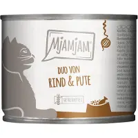 MjAMjAM Duo 6 x 200 g - Okse & kalkun med græskar