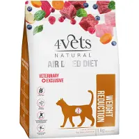 4vets naturlig vægtreduktion til katte - 1 kg