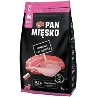 PAN MIĘSKO Veal With Quail Xs Hundefoder 9kg