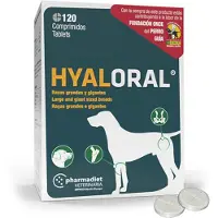 Pharmadiet Hyaloral Store Racer 120 Tabletter Hundefodertilskud