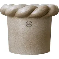 DBKD Twine krukke Ø14 cm Beige